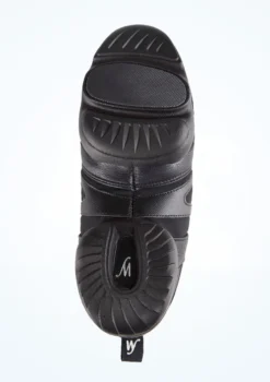 Move Dance Rowan Dance Sneaker -Dance Clothing Store mov0001 black bottom 86637.1692055021