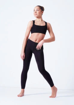 Move Dance Lola Bra Top -Dance Clothing Store moz0252 black front 1 83741.1678884908