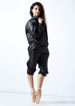 Move Dance Regina Heat Retention Jacket -Dance Clothing Store moz0400 black front 1 68980.1678884932
