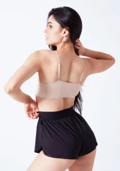 Move Dance Beatrix Seamless Bra - 2 Pack -Dance Clothing Store moz0507 sand close up back 36048.1676074697