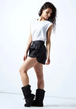 Move Dance Patti Dance Top -Dance Clothing Store moz0632 white front 3 32169.1690450551