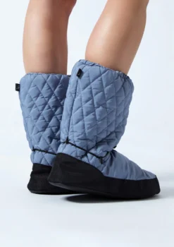 Move Dance Willow Warm Up Booties -Dance Clothing Store moz0901 paleblue back 1 31720.1678885135