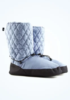 Move Dance Willow Warm Up Booties -Dance Clothing Store moz0901 paleblue front 3t 55260.1696635968