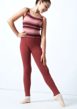 Move Dance Teen Fairytale Striped Knit Dance Warm Up Suit -Dance Clothing Store moz5713 rasp front 1t 85538.1696981490