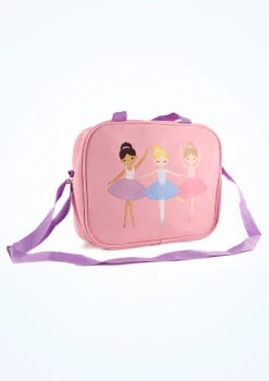 Roch Valley Ballet Shoes Dance Bag -Dance Clothing Store rolpsb pink front t 72098.1694686185