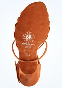 Supadance 1143 Ladies Latin Shoe- 3" 8 Supadance 1143 Ladies Latin Shoe- 3" -Dance Clothing Store sd1143 dktan bottom 1 44754.1678886215