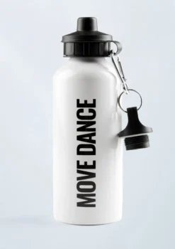 Move Dance Water Bottle -Dance Clothing Store sf183 black front t 16744.1690450540