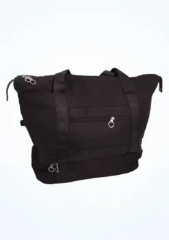 Tendu Satin Holdall Dance Bag -Dance Clothing Store tet1086 black back 58384.1693524244