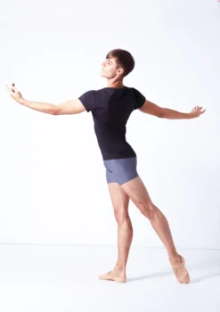 Wear Moi Conrad Mens Crewneck T-Shirt -Dance Clothing Store wmconrad black back 87296.1695165825
