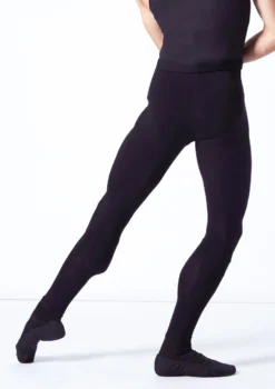 Wear Moi Hamada Mens Footless Tight -Dance Clothing Store wmhamada black back t 43293.1698711938
