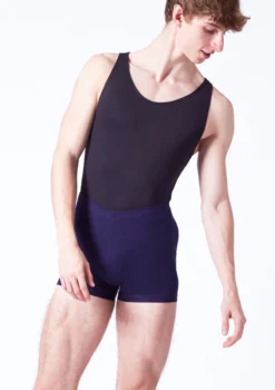 Wear Moi Octave Mens Leotard -Dance Clothing Store wmoctave black front t 60697.1698103278